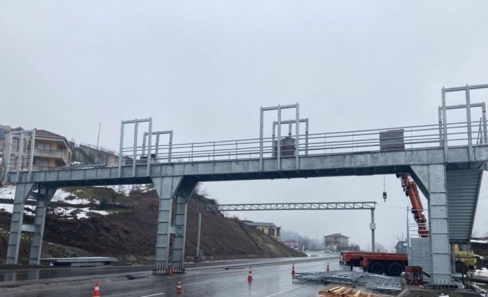 Ören Mahallesi’ne üst geçit yapımı tamamlandı