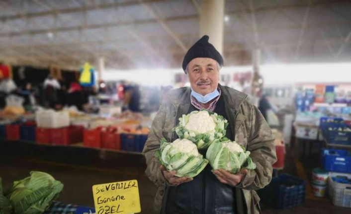 Sevgililer Günü’ne özel "O da çiçek, bu da çiçek" karnabahar kampanyası