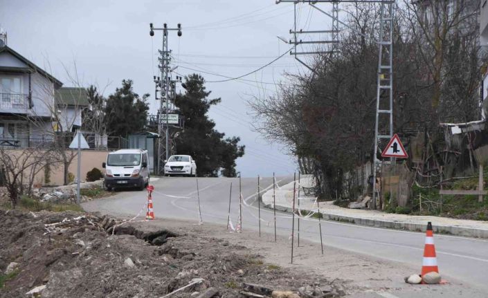 Sinop’ta yaşanan heyelanlar vatandaşları tedirgin ediyor