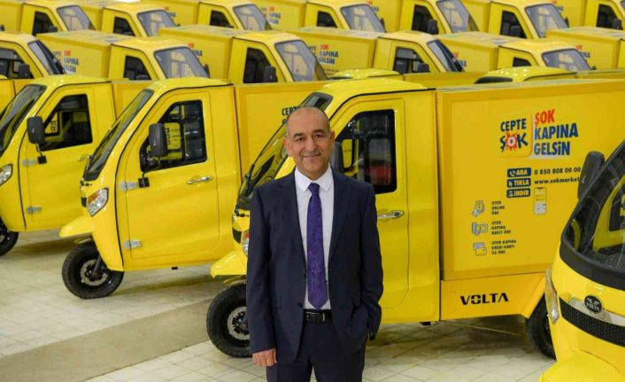ŞOK Marketler, cepte ŞOK için elektrikli teslimat aracı filosu kuruyor