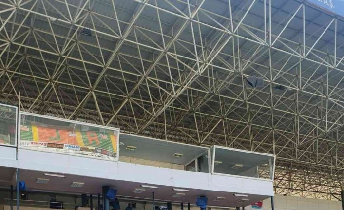 Stadyumda protokol ve VIP tribünleri yenileniyor