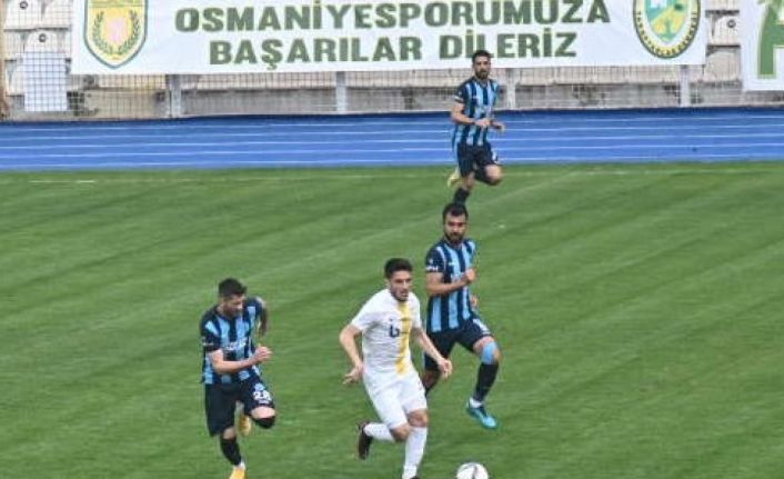 TFF 3. Lig: Osmaniyespor FK: 2 - Belediye Kütahyaspor: 0