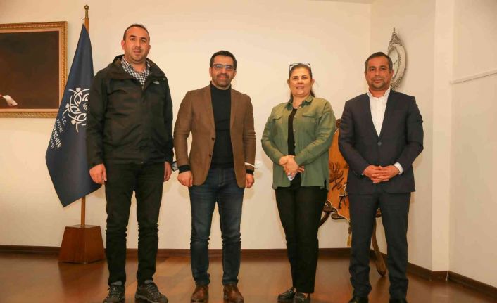 Tunceli Ovacık ve Hozat Belediye başkanları, Başkan Çerçioğlu ile görüştü