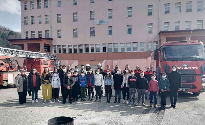 Türkeli’de yangın tatbikatı