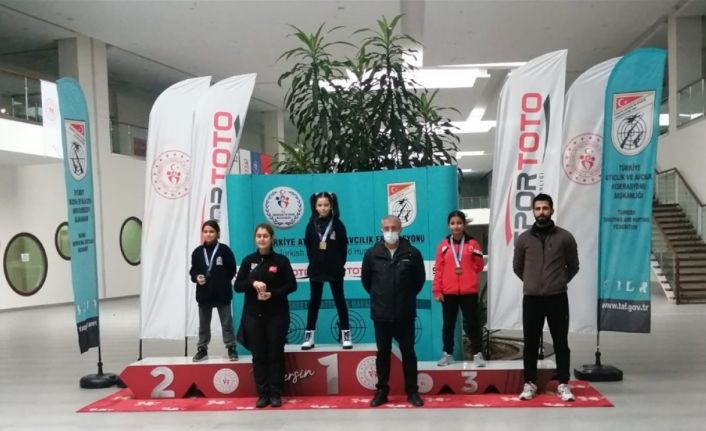 Türkiye Havalı Silahlar Türkiye Şampiyonası’nda Aydınlı sporcular önemli başarılar elde etti