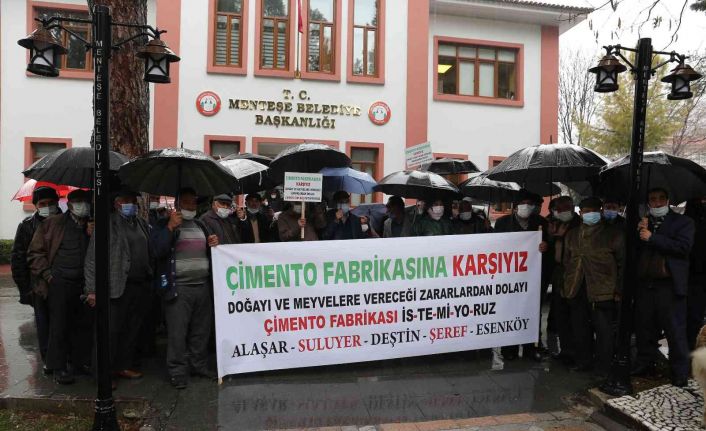 Yatağanlı köylüler, Menteşe Belediyesi’nde toplandı