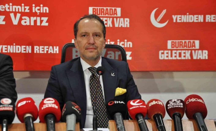 Yeniden Refah Partisi Genel Başkanı Erbakan: “6284 sayılı Kanun kadını koruma adı altında yuvayı yıkmakta, aileyi dağıtmaktadır”