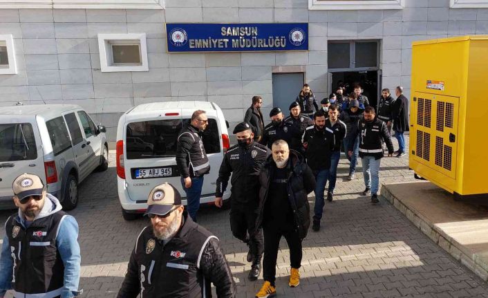 25 kişinin tutuklandığı suç örgütü operasyonunda 15 kişi daha adliyeye sevk edildi