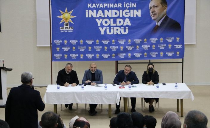AK Parti Diyarbakır Teşkilatı, partililerle bir araya gelmeye devam ediyor