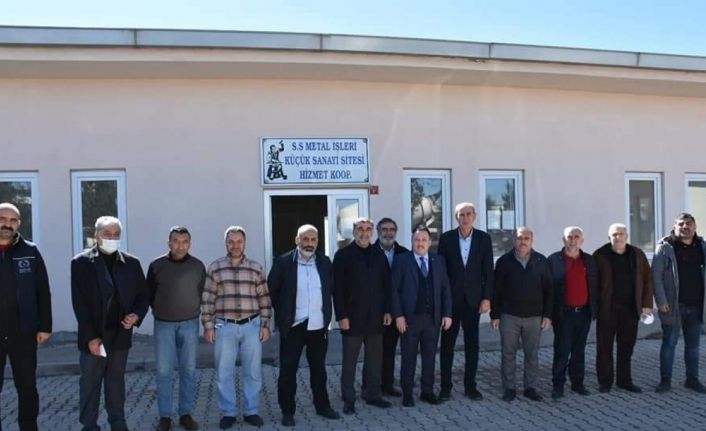 Bağlar belediyesinden metal sanayi sitesine destek