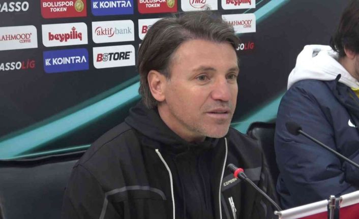 Boluspor - Bursaspor maçının ardından