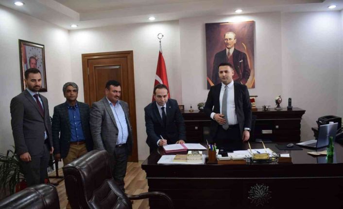Bozdoğan Başalan Mahallesi’ne yapılacak sağlık evi için protokol imzalandı