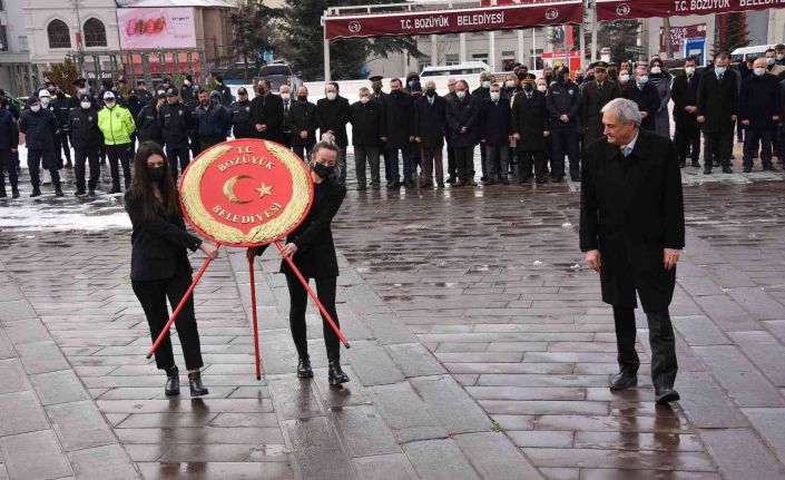 Bozüyük’te Çanakkale Zaferi’nin 107. yıl dönümü nedeni ile törenler düzenlendi