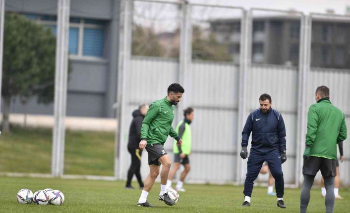 Bursaspor’da Eyüpspor maçı hazırlıkları tamamlandı