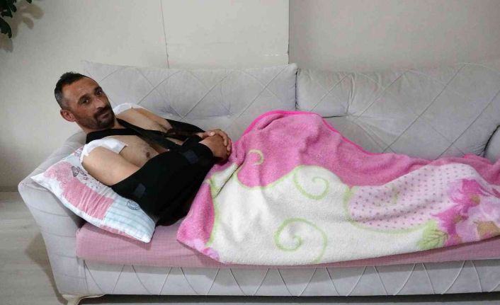 Domuz saldırısından yaralı kurtulan avcı: "Gidin siz bir de domuzun halini görün"