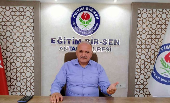 Eğitim Bir Sen Antalya Şube Başkanı Miran’dan ‘Sürdürülebilir atama sistemi çağrısı’