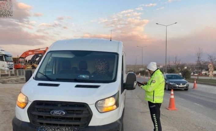 Gaziantep’te 6 günde 4 bin 549 araç ve sürücüsüne ceza kesildi