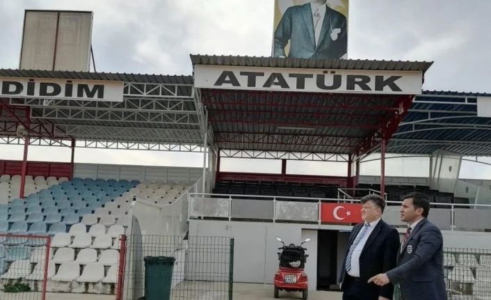 Gençlik ve Spor İl Müdürü Fillikçioğlu Didim’deki çalışmaları yerinde inceledi