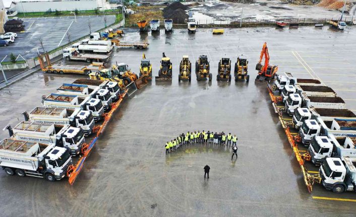 Kar kapıda, Sakarya Büyükşehir nöbete başladı