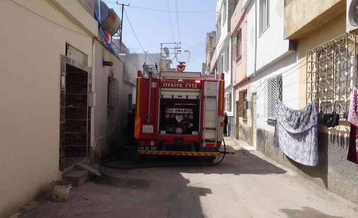 Kilis’te ev yangını