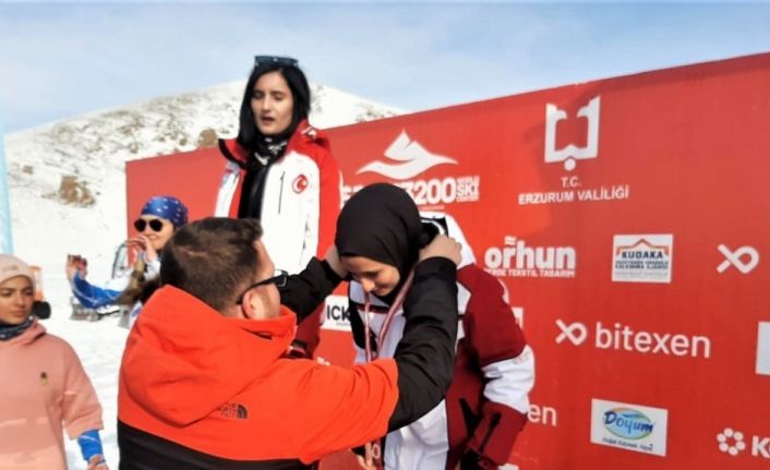 Kütahya Orman SK Sporcusu Yıldız Akbulut, Natürel Kızakta Türkiye ikincisi oldu