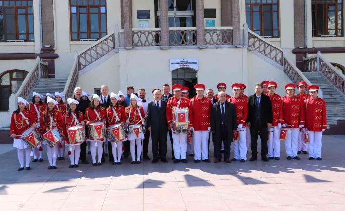 Manisa Bando Takımı ilk kez resmi törende görev aldı