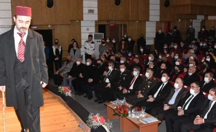 Milli Şair Mehmet Akif Ersoy, İstiklal Marşı’nın kabulünün 101. yılında anıldı