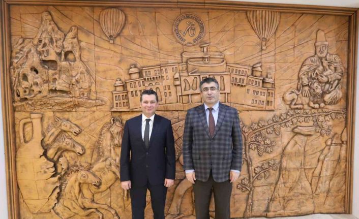 Nevşehir İl Tarım Müdürü Memiş’ten Rektör Aktekin’e Ziyaret
