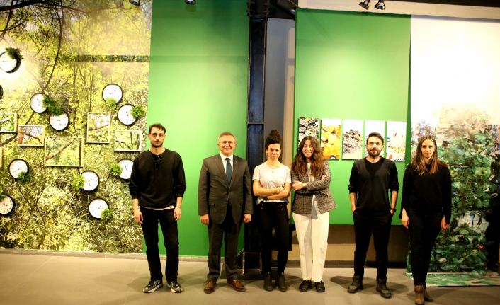 Nilüfer Sanat Çalıştayı’nın eserleri bu sergide