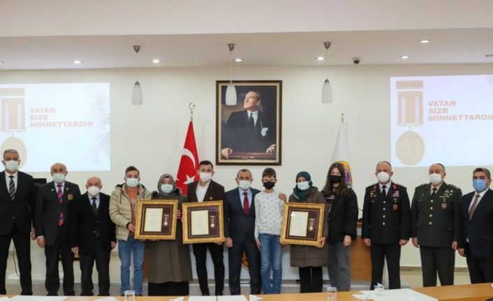 Ordu’da Devlet Övünç Madalyası ve Beratı Tevcih töreni yapıldı