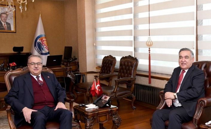 Özbekistan’ın Ankara Büyükelçisi Agzamhodjaev Vali Su’yu ziyaret etti