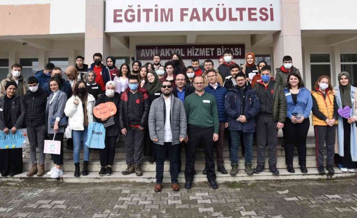 Özel çocuk özel aile üniversitesi projesinin ilk özel çocukları Düzce Üniversitesi’nde