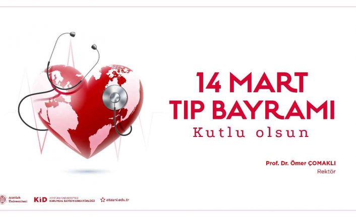 Rektör Çımaklı: “14 Mart Tıp Bayramı kutlu olsun”