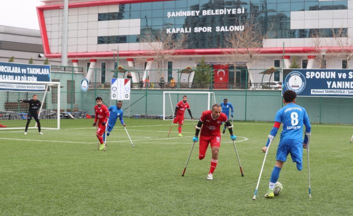 Şahinbey Ampute ilk yarıyı lider tamamladı