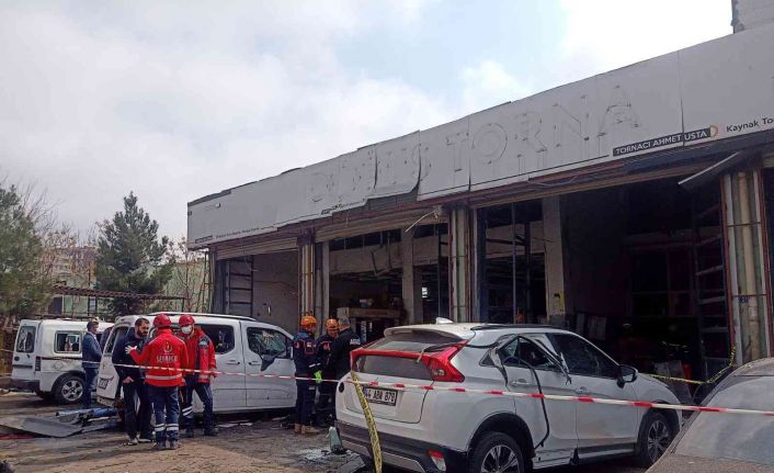 Sanayi Sitesi esnafı patlama anını anlattı: “Böyle patlama ancak savaşlarda olur”