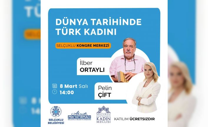 Selçuklu Belediyesi’nden Kadınlar Günü’ne özel konser ve söyleşi