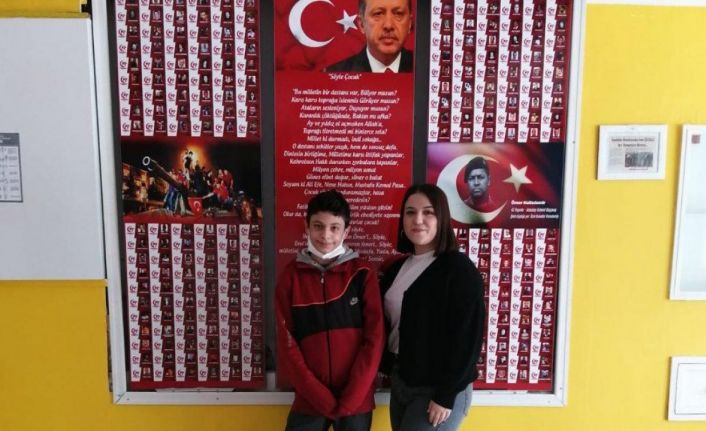 Şiir yarışmasında Yıldıray Baş ilçe bazında birinci ve Türkiye ikincisi oldu