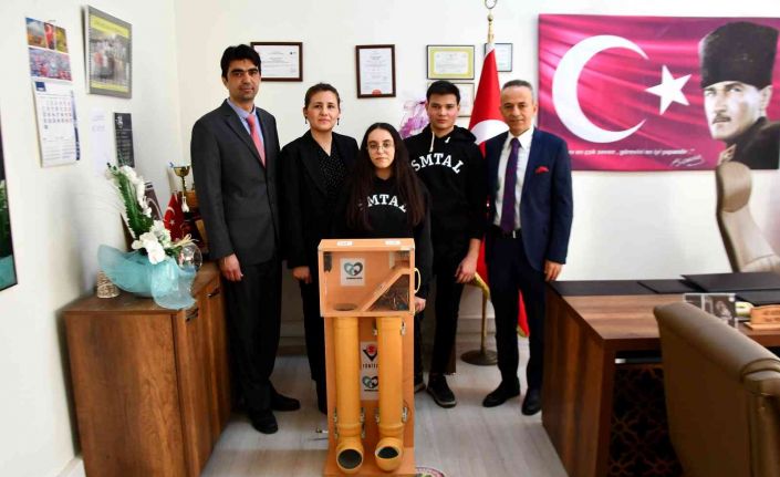 Sökeli öğrencilerin projesi, sokak hayvanlarını aç ve susuz bırakmayacak