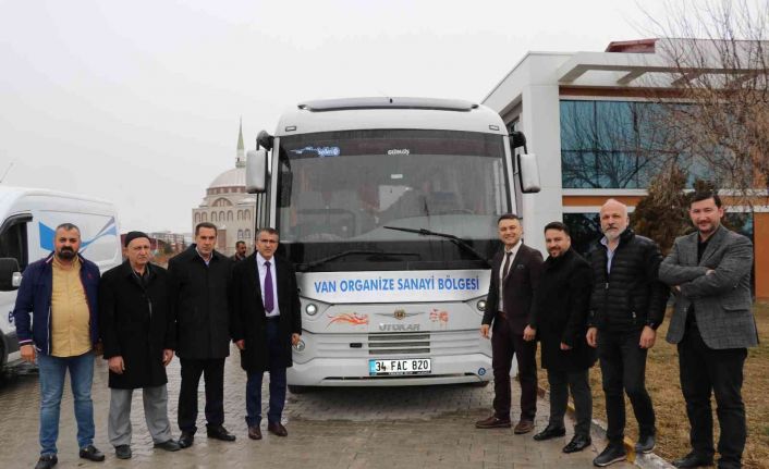 Tekstil firmalarından Van OSB’ye otobüs