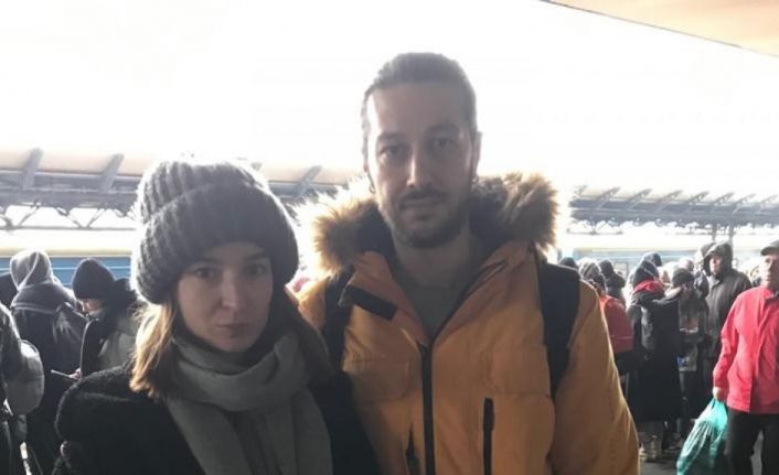 Ukrayna’da mahsur kalan Eskişehirli vatandaş: "Nişanlım ile Türkiye’ye dönmek istiyorum"