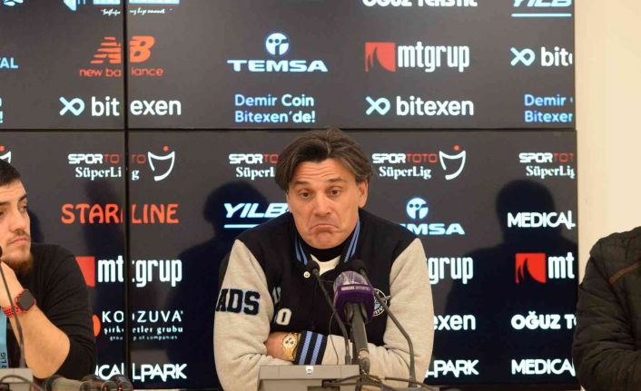 Vincenzo Montella: "Başkanımızın yaptığı açıklamalardan sonra bize yapılanları ceza olarak görüyorum"