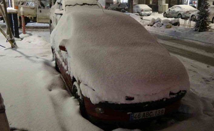 Yüksekova’da araçlar kara gömüldü