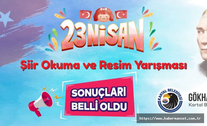 23 Nisan Ödüllü Resim ve Şiir Okuma Yarışması’nın Sonuçları Açıklandı