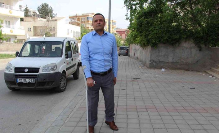 52 yaşındaki engelli vatandaş Batman’da iptal edilen raporunu Diyarbakır’da aldı
