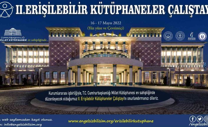 ADÜ’nün de iş birliğinde düzenlenen ’2. Erişilebilir Kütüphaneler Çalıştayı’ Mayıs ayında gerçekleştirilecek