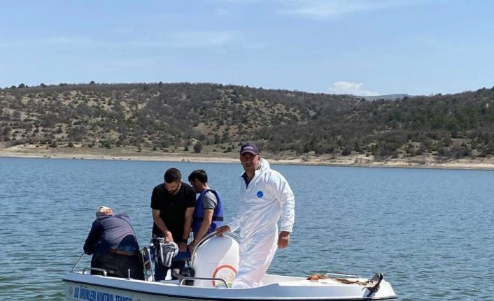 Altıntaş Beşkarış Barajında amatör balık tutma yarışması ile ilgili denetim ve kontroller