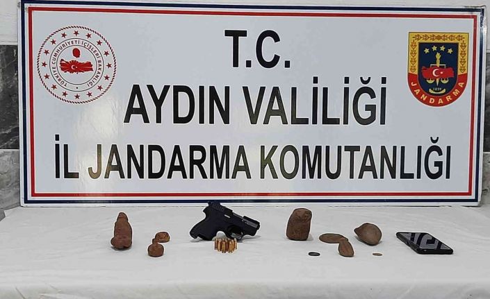 Aydın’da Mezopotamya dönemi eserler yakalandı