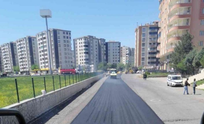 Bağlar Belediyesi yılın ilk asfaltını döktü