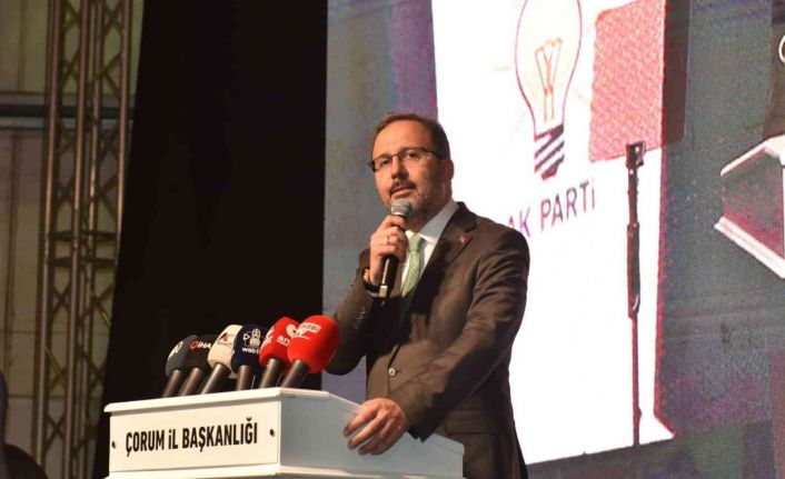 Bakan Kasapoğlu: “Hep birlikte çalışarak, durmadan, yorulmadan, hiçbir nifakı aramıza sokmadan hedeflerimizi birer birer gerçekleştireceğiz”