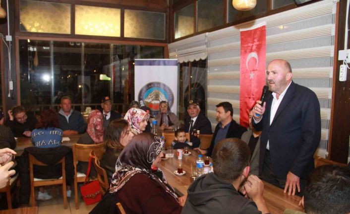 Başkan Ertürk; “Şehitlerimize ve gazilerimize layık olmak için canla başla çalışıyoruz”